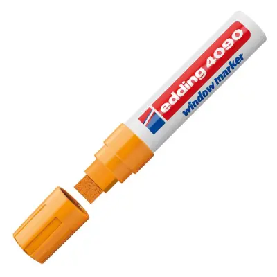 Edding Marker kredni E-4090, 4-15 mm, neon or.