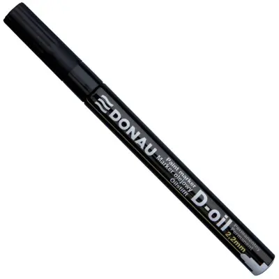 Donau Marker oljni D-oil 2,2mm črn  12 KOS