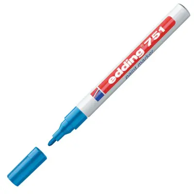 MARKER PAINT Z LAKOM SVETLO MODER EDDING 751 1-2 mm