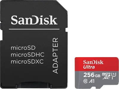 SanDisk Ultra microSDXC 256GB + SD Adapter