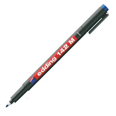Marker OHP E-142 M moder 1mm Edding