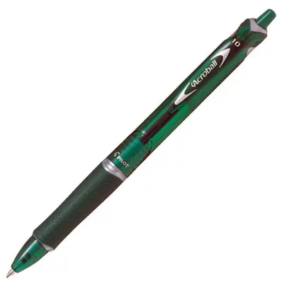 Pilot Kemični svinčnik ACROBALL M, zelen BAB-15M-BG-G 10 KOS