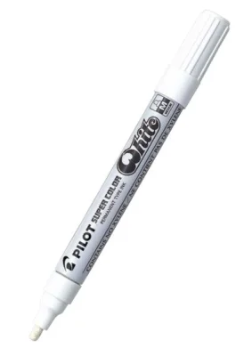 Pilot Marker SUPER COLOR, MEDIUM, bela SC-M-W