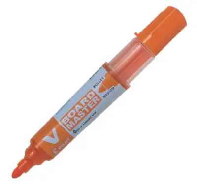 Pilot Marker V BOARD MASTER, oranžna WBMA-VBM-M-O 10 KOS