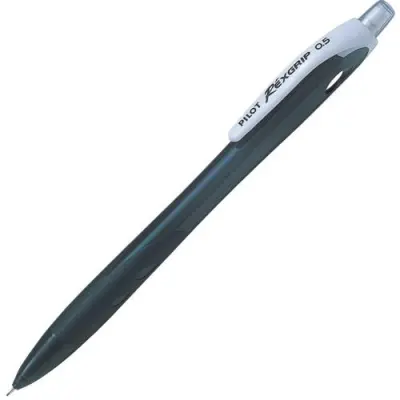 Pilot Tehnični svinčnik REXGRIP BEGREEN, črn HRG-10R-BG-B 10 KOS