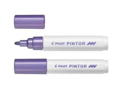Pilot Marker Pintor  MEDIUM, Metal vijola SW-PT-M-MV 6 KOS