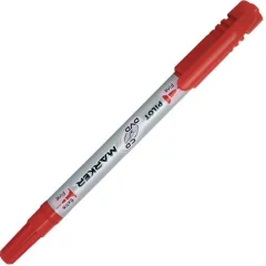 Pilot Marker TWIN CD-DVD, rdeč SCA-TMCD-R 12 KOS