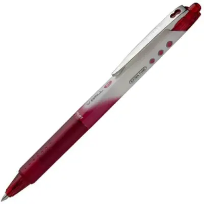 Pilot Roler V-BALL GRIP RT 07, rdeč BLRT-VB7-R 12 KOS