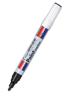 Pilot Paint Marker vodoobstojni, črn SC-PM-B 12 KOS