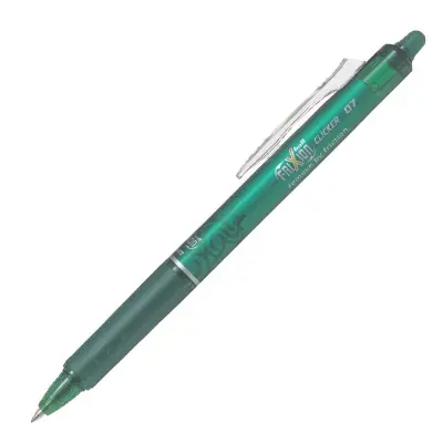 Pilot Roler FRIXION BALL CLICKER 0,7 zelen BLRT-FR7-G 12 KOS