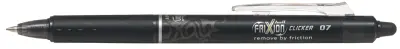 PILOT roler FRIXION BALL CLICKER 07, črn