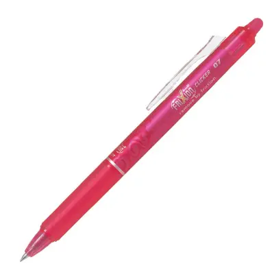 Pilot Roler FRIXION BALL CLICKER 0,7 roza BLRT-FR7-P 12 KOS