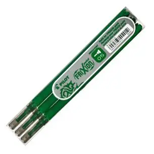 Pilot Vložek za FRIXION POINT, zelen, set 3 BLS-FRP5-S3-G