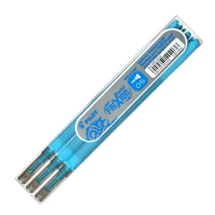 Pilot Vložek za FRIXION POINT, sv.moder, set 3 BLS-FRP5-S3-LB