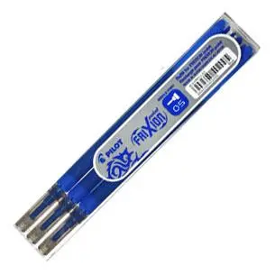 Pilot Vložek za FRIXION POINT, moder, set 3 BLS-FRP5-S3-L