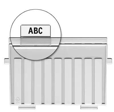 HAN Označevalnik za kartotečne pregrade 10 kos