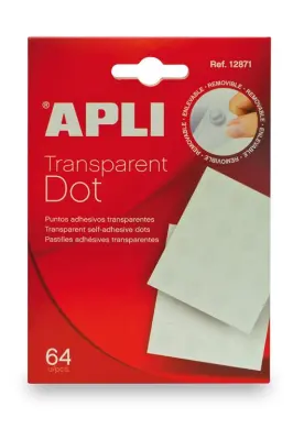 APLI Odstranljive lepilne točke