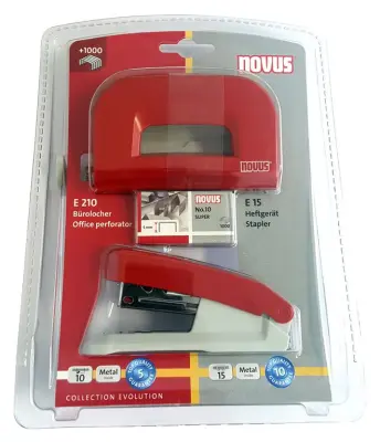 Novus Komplet E 15/ E 210 rdeč