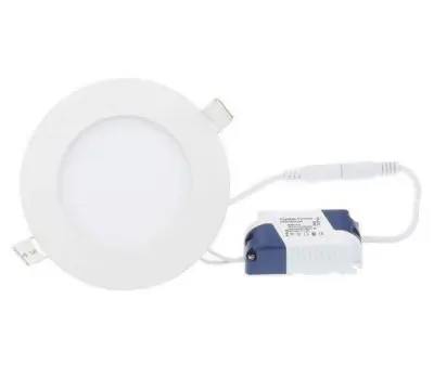 Vgradni LED panel 6W nevtralno bel 4500K okrogel