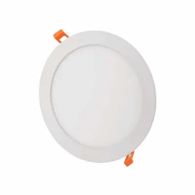 ALU vgradni LED panel okrogli 6W nevtralno beli 4000K