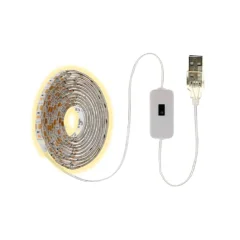 USB LED trak 1m 60 LED z IR senzorjem z zaznavo bližine roke toplo beli 2800-3300K