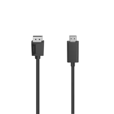 HAMA DisplayPort vtič - HDMI™ vtič, Ultra-HD 4K, 1,50 m