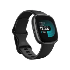FITBIT Versa 4 Black/Graphite Aluminum pametna ura