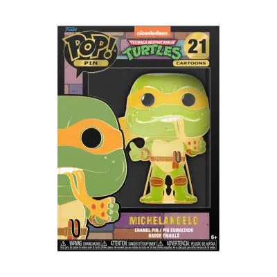 FUNKO POP! PIN TEENAGE MUTANT NINJA TURTLES: MICHELANGELO figura