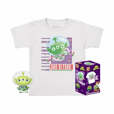 FUNKO POCKET POP! & TEE: DISNEY-ALIEN BUZZ
