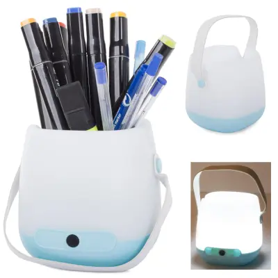 Namizni organizator LED – lonček za pisala