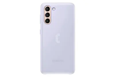 SAMSUNG GALAXY S21 LED ovitek vijoličen