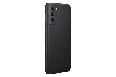 SAMSUNG GALAXY S21+  usnjen ovitek črn