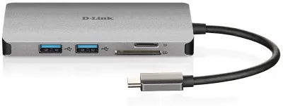 D-LINK USB-C 8 v 1 HUB DUB-M810 priklopna postaja
