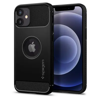 SPIGEN IPHONE 12 MINI RUGGED ARMOR ovitek črn
