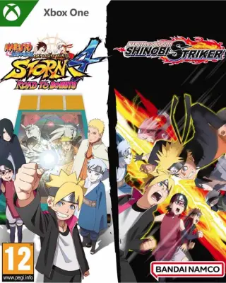NARUTO SHIPPUDEN ULTIMATE NINJA STORM 4: ROAD TO BORUTO + NARUTO TO BORUTO: SHINOBI STRIKER COMPILATION igra za XBOX SERIES X & XBOX ONE