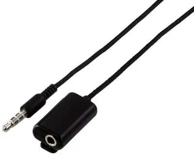 3v1 adapter JACK mikrofon 140cm