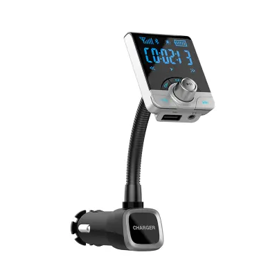 Avtomobilski FM oddajnik LCD bluetooth 4.0 12-24V 2x USB 2.1A