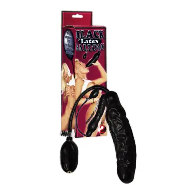 Napihljiv dildo "Black Latex Baloon" (R525740)