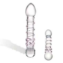 Stekleni dildo "Spiral Staircase" (R25401)