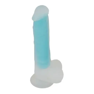 Dildo ki se sveti v temi "Torquoise" (R533351)