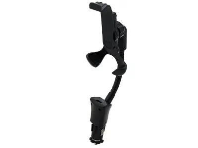 Univerzalno avtomobilsko držalo s polnilnikom USB za vtičnico 12-24V