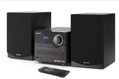 SHARP XL-B517D(BK) Mikro glasbeni stolp DAB