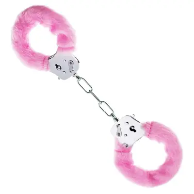 Lisice "Furry Fun Cuffs Pink" (R9501)