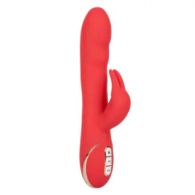 Grelni ultra soft rabbit vibrator "Jack Rabbit" - rdeč (R12434)