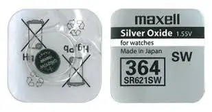 MAXELL Baterija SR621SW, 1 kos (364)