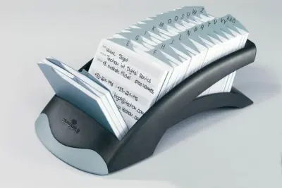 Durable Stojalo Telindex desk (2412), črno Vegas + darilo 2438