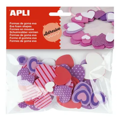 Apli Eva pene oblike srca samolepilna 40 kos