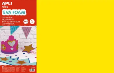 Apli Eva pena rumena 400x600x2mm 5 kos