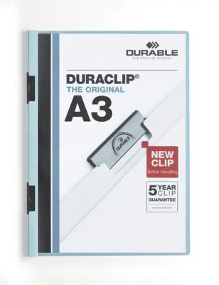 Durable Mapa Duraclip (2218) A3 modra