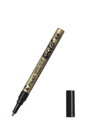 Pilot Marker SUPER COLOR, FINE, zlata SC-F-GD